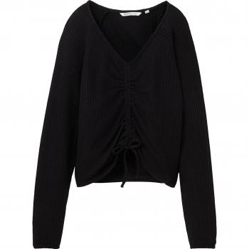 T-shirt Tom Tailor col en V XL