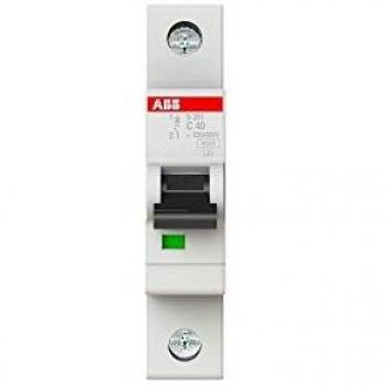 Interruptor automático ABB 40A Curva C 1 polo S201-C40