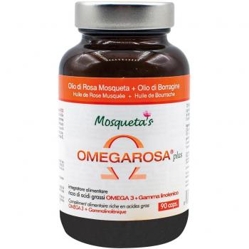 Capsules 90 × Huile Rose Omega‑Plus – Gelbopharma