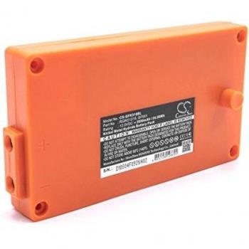 Vhbw Batterie NiMH 2000mAh 12V Orange pour télécommande Grue