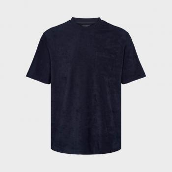 Kronstadt KS3816 Pocket T-shirt van Organisch Terrycloth