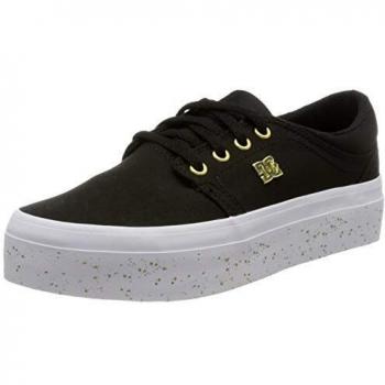 DC Shoes Trase Platform TX Se, Scarpe Basse Donna, Nero