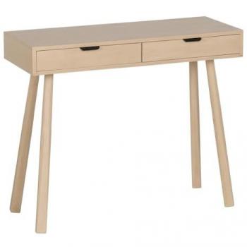 Consola in MDF e Legno di Pino 90 x 35 x 75 cm