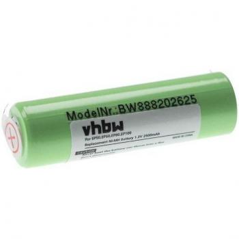 Batterie VHbw pour rasoir électrique Braun 4510/4515/5601 – 2500 mAh, NiMH