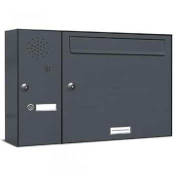 AL Wandbriefkasten Premium A4 wetterfest Anthrazit