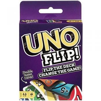 UNO FLIP Card Game Multi Coloured Exciting New Twists From UNO XMAX Gift UK