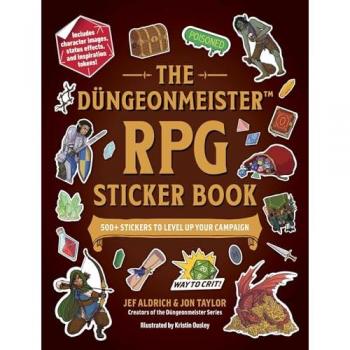 Jef Aldrich The Düngeonmeister RPG Sticker Book