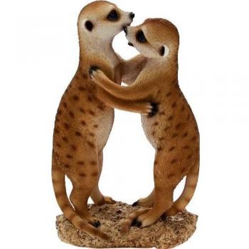 Statuine di Lemuri Innamorati per Giardino