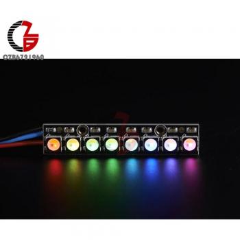 Kit de bricolage LED RGBW 32 bits SK6812 avec contrôle Arduino/PIC