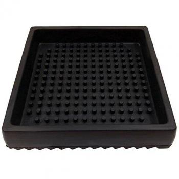 Square Rubber Drip Tray 15cm – TableCraft Mat for Liquids & Beverages