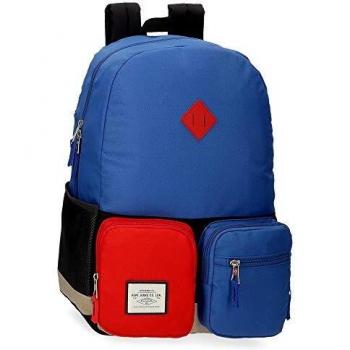 Pepe Jeans Dany Mochila Azul para Niños