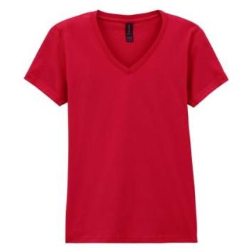 T-shirt col V pour femme Gildan Softstyle