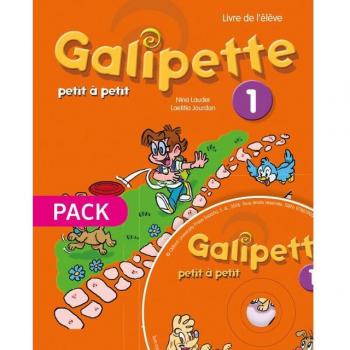 Galipette petit à petit 1. Pack livre de l'élève + cd.