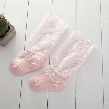 Baby Girl Non-Slip Knee High Socks