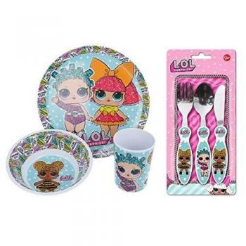 Melamine Mini Dining Set for Kids – 6 Piece Collection