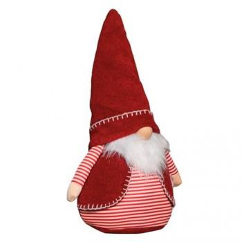 45cm Red and White Stripe Gonk Decoration