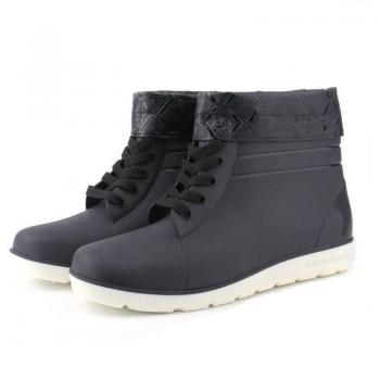 Swyivy Men's Waterproof Lace-Up Boots