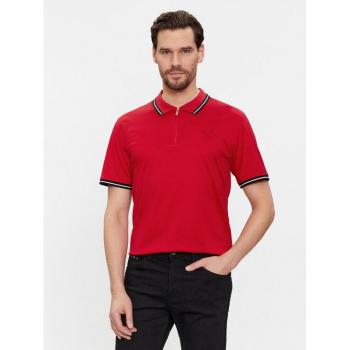 KARL LAGERFELD Herren Poloshirt 745080 in Rot