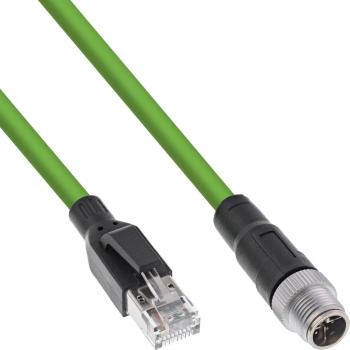Cavo di rete Cat.6A M12 a RJ45 15m PUR