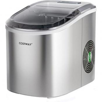 Costway kompakte Eiswürfelmaschine mit Kugel-Eis