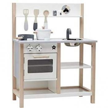 Kids Concept Cuisine pour enfants, blanc et gris