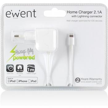 Cargador Ewent EW1213 para MP3, MP4 y Smartphone