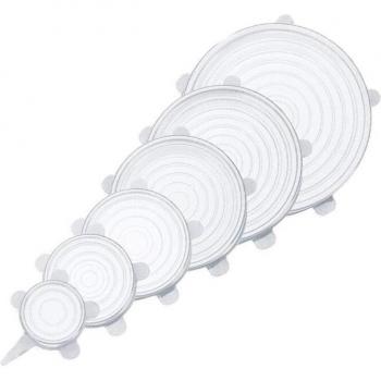 Pack Couvercles Silicones Étendables – 6/12 pièces