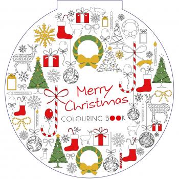 Merry Christmas. Colouring book. Ediz. illustrata. Con gadget