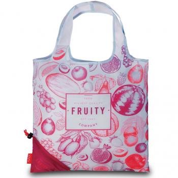 Punta Fruity 22L Dames Shopper Polyester Wit/Roze/Rood