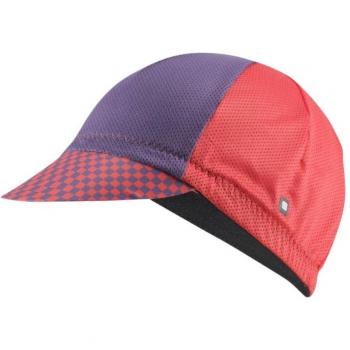 Sportful Cappellino Checkmate rosso/viola