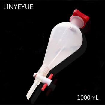 1000mL Pear-Shaped Separating Funnel with PTFE Stopper