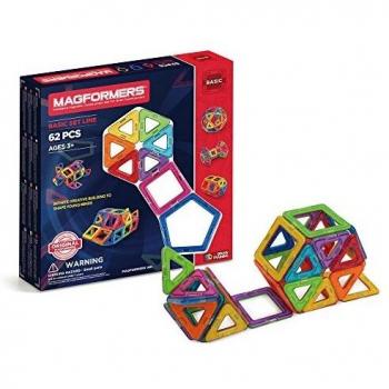 Magformers 62 Pezzi Set di Costruzione