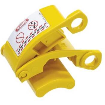 ABUS Bloqueo de enchufe industrial, Policarbonato, punto de conexión 27mm, admite 1 candado