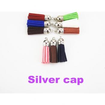 Faux Suede Tassels for Jewelry and Curtain Accessories 25/50pcs 4cm
