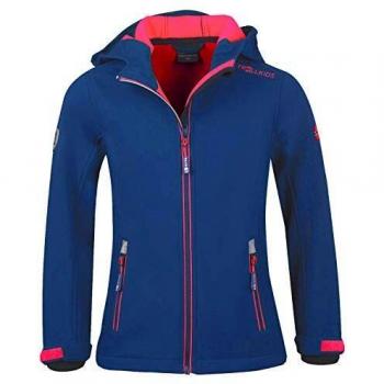 Chaqueta Trollkids Softshell Trollfjord Niñas Azul