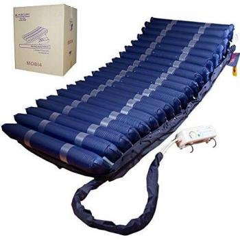 Matelas gonflable anti-escarres bleu