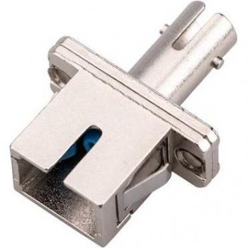 Adaptador de fibra óptica SC a ST monomodo simplex
