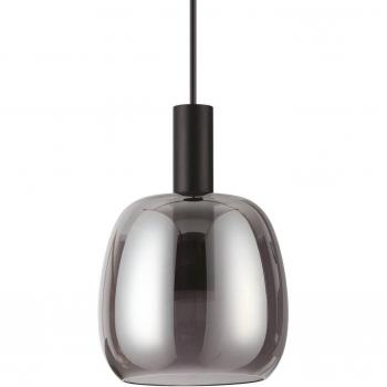 Ideal Lux Coco Pendelleuchte, schwarz-rauch Ø 15 cm, 7W LED