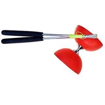 Eureka! Gummidiabolo mit Aluminium‑Stab