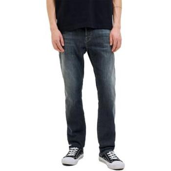 Jack & Jones Slim-Fit-Jeans JJIGLENN – „Used“ Look, Stretch, niedrige Leibhöhe