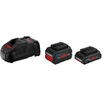 Bosch Professional 18V System Akku-Set (ProCORE18V 4.0 Ah, ProCORE18V 8.0 Ah, Ladegerät GAL 1880 CV, Karton)