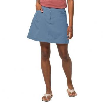 Dames Sonora Skort Jack Wolfskin – Maat 36, Elemental Blauwe Outdoorbroek