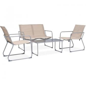 Set de Muebles de Jardín PROLENTA PREMIUM 4 Piezas