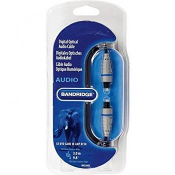Blue 3m Digital Optical Audio Cable Male to Male