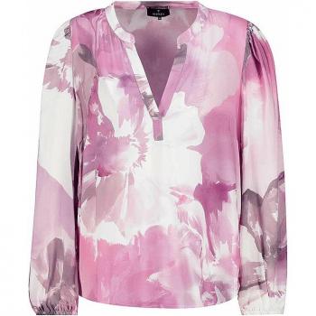 Rosa Monari Bluse für Damen, klassisches Muster, Größe 42