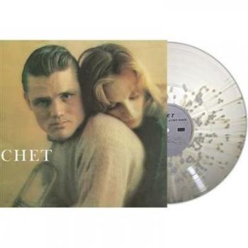 Vinilo Chet Baker Blanco con Patrón Splatter