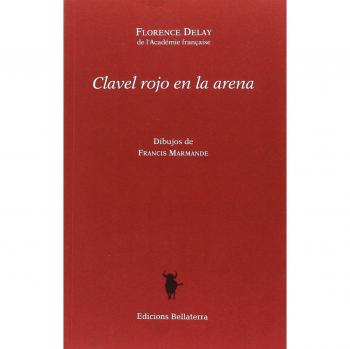 Clavel rojo en la arena