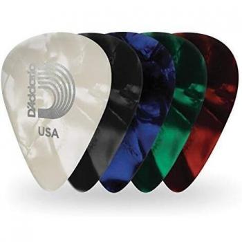 D'Addario D'Addario Assorted Pearl Celluloid Guitar Picks (10 ...