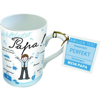 Mug aus Porzellan Weltbester Papa, 250 ml