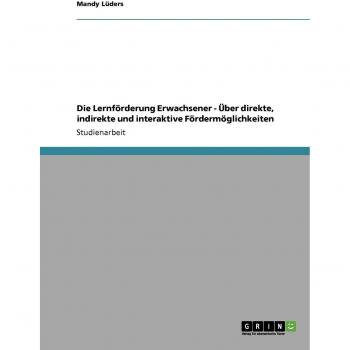 Die Lernförderung Erwachsener